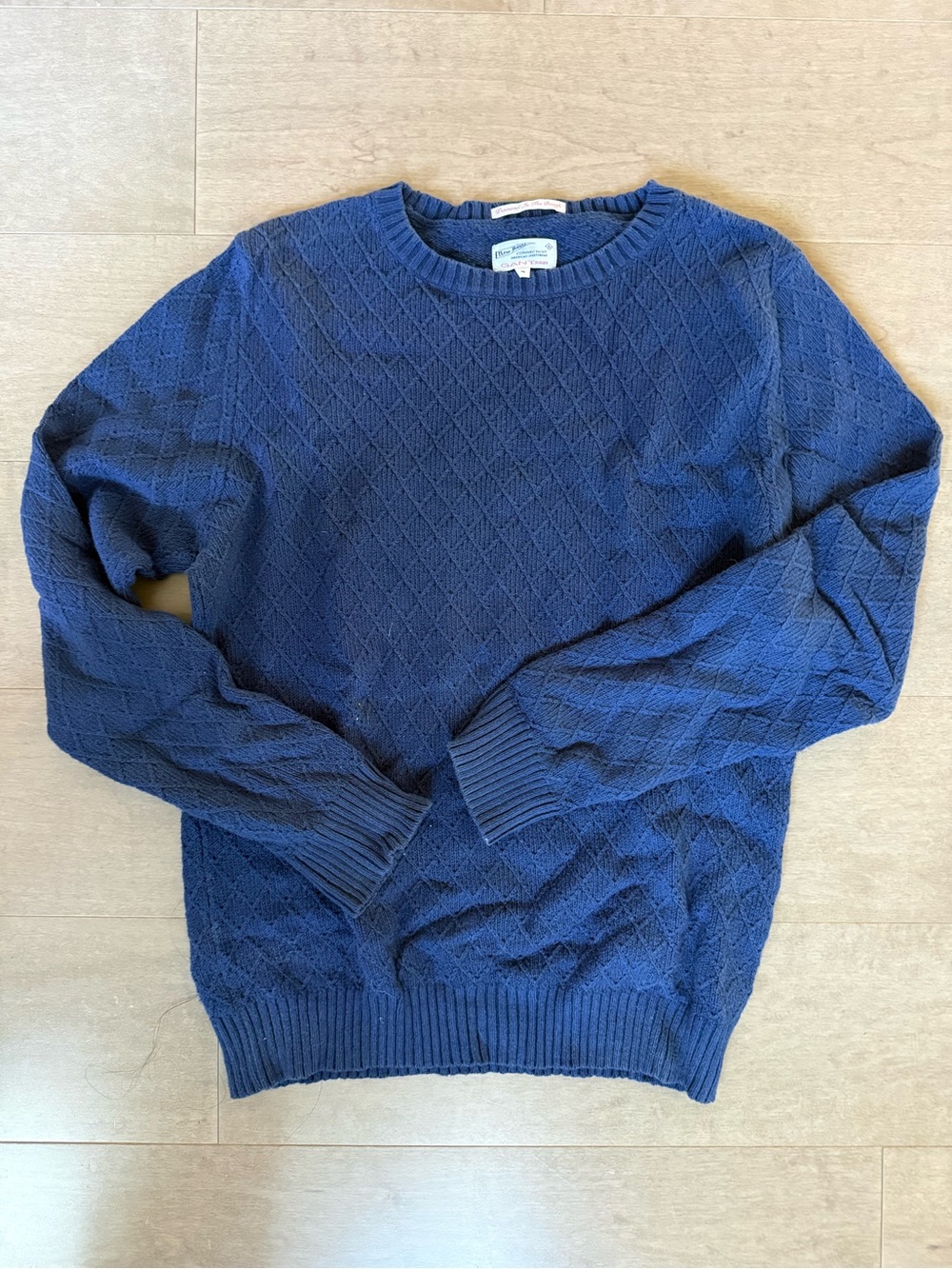 Gant Rugger Blue knit crewneck sweater